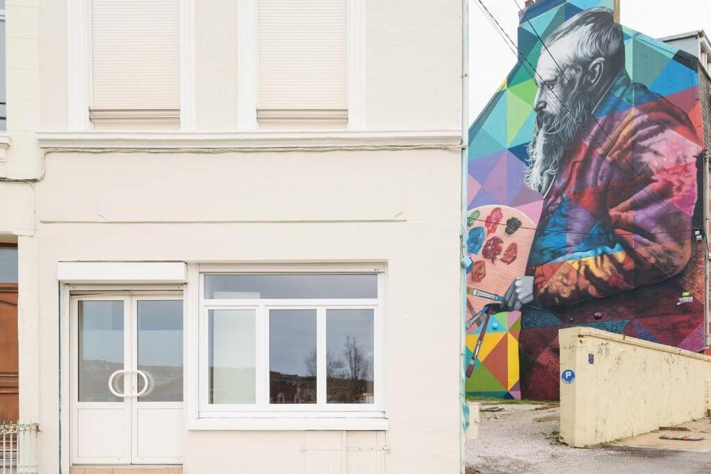 Station Street Art 2-4 Pers Wifi Apartment Boulogne-sur-Mer Ngoại thất bức ảnh